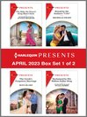 Cover image for Harlequin Presents April 2023--Box Set 1 of 2